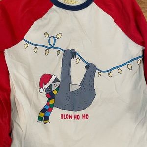 Mini Boden holiday shirt size 9/10